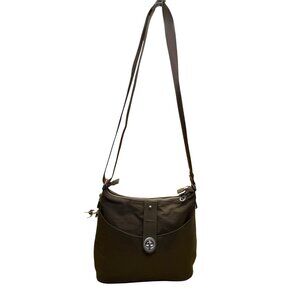 Baggallini Women’s Brown Nylon Adjustable Strap Crossbody Bag